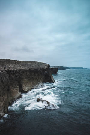 Monte Clerigo Beach Iphone Wallpaper