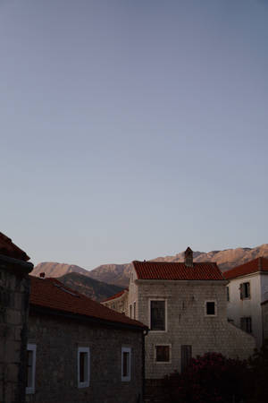 Montenegro Stone Houses Wallpaper