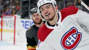 Montreal Canadiens Nick Suzuki And Jaccob Slavin Wallpaper