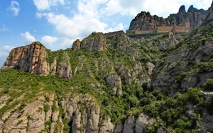 Montserrat City Above Wallpaper