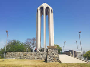 Monument At The Armenian Genocide Memorial Wallpaper