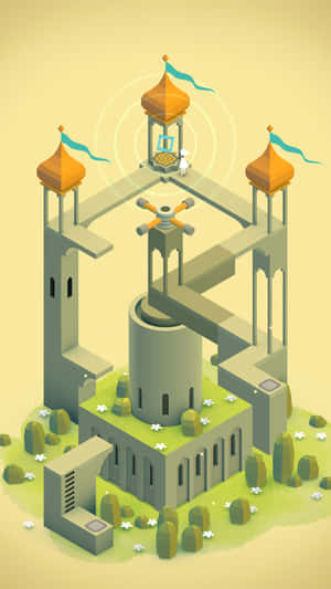 Monument Valley Game Art Wallpaper