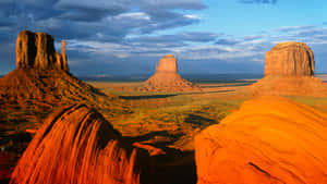 Monument Valley Navajo Tribal Park Mitten Buttes Wallpaper