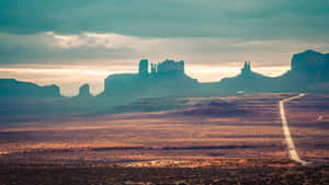 Monument Valley Navajo Tribal Park Road Wallpaper