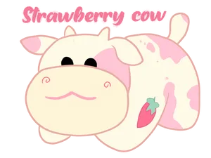 Moo-ving Day To Day With Kawaii Cow Wallpaper