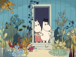 Moomin Desktop Moomin In Top Hat Wallpaper