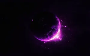 Moon Aesthetic Purple Wallpaper