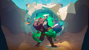 Moonlighter Game Boss Fight Wallpaper