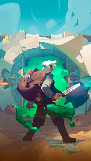 Moonlighter Game Hero Adventure Wallpaper