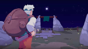 Moonlighter Nighttime Adventure Wallpaper
