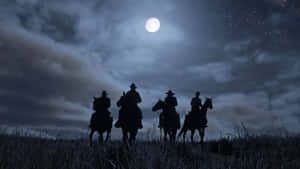 Moonlit_ Cowboy_ Patrol_ R D R2 Wallpaper