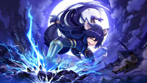 Moonlit Shadow Master Electric Strike Wallpaper