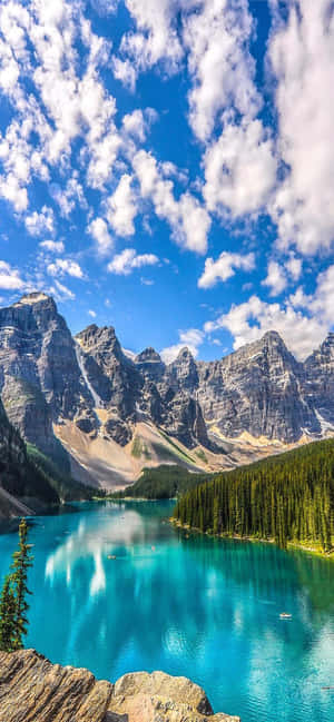 Moraine Lake Banff National Park Wallpaper