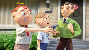 Moral Orel Caught Wallpaper