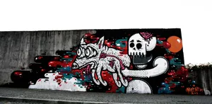 Morbid Grafitti Wallpaper