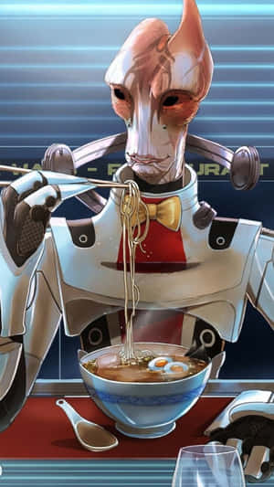 Mordin Solus - Brilliant Scientist Of Mass Effect Wallpaper