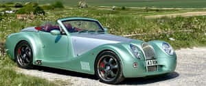 Morgan Aero 8: A Blend Of Classic Design And Modern Performance Wallpaper