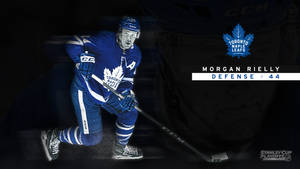 Morgan Rielly Black Background Wallpaper