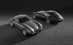 Morgan Sports Car On A Scenic Drive Wallpaper