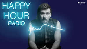 Morgan Wallen Happy Hour Radio Promotion Wallpaper