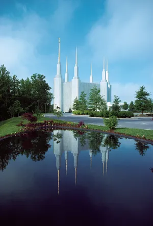 Mormon Temple Of Latter Day Saint Wallpaper