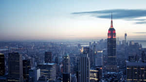 Morning New York City Landscape Wallpaper