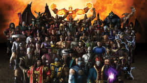 Mortal Kombat Armageddon Action-packed Showdown Wallpaper