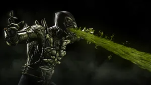 Mortal Kombat Fatality Finisher In Action Wallpaper