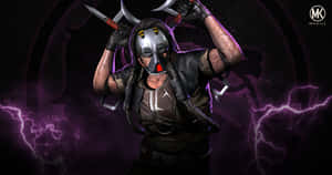 Mortal Kombat Fighter Kabal Unleashing His Power Wallpaper