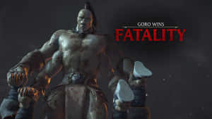 Mortal Kombat Goro - The Mighty Four-armed Fighter Wallpaper