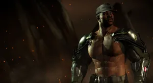 Mortal Kombat Jax In Action Wallpaper