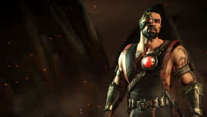 Mortal Kombat Kano In Action Wallpaper