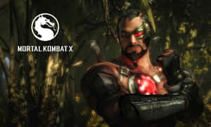 Mortal Kombat Kano In Action Wallpaper