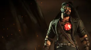 Mortal Kombat Kano, Ready For Battle Wallpaper