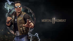 Mortal Kombat Legend: Johnny Cage In Action Wallpaper