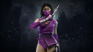 Mortal Kombat Mileena Unleashing Fury Wallpaper