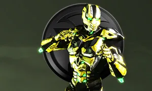 Mortal Kombat's Cyrax Ready For Battle Wallpaper