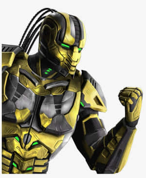 Mortal Kombat's Deadly Yellow Ninja, Cyrax Wallpaper