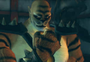 Mortal Kombat's Fearsome Fighter, Kintaro Wallpaper