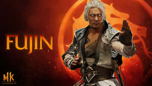 Mortal Kombat's Fujin Unleashes His Powerful Wind Abilities Wallpaper