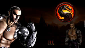 Mortal Kombat's Powerful Warrior, Jax, In Action! Wallpaper