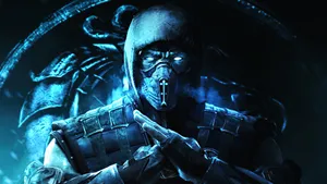 Mortal Kombat's Sub-zero In Action Wallpaper