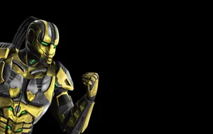 Mortal Kombat's Ultimate Cyber-ninja - Triborg Wallpaper