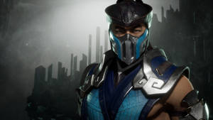 Mortal Kombat Sub-zero 3d Cover Wallpaper