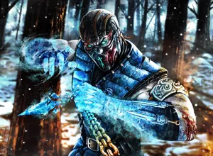 Mortal Kombat - Sub-zero Dominating The Battlefield Wallpaper