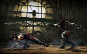 Mortal Kombat Warrior: Kung Lao In Action Wallpaper