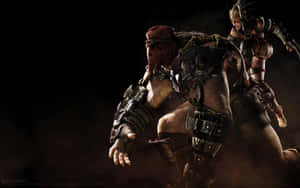 Mortal Kombat X Epic Battle Scene Wallpaper