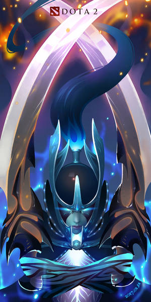 Mortred Phantom Assassin Dota 2 Iphone Wallpaper