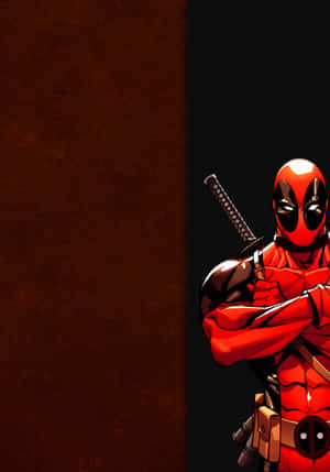 Most Wanted Mercenary In Town - Black Deadpool. Wallpaper