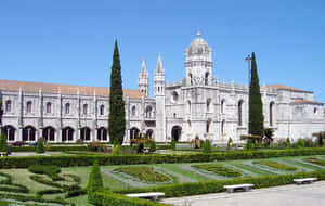 Mosteiro Dos Jeronimos Back Exterior Wallpaper